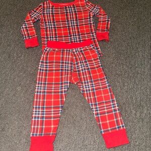 Wondershop kids Plaid Red Pajama set